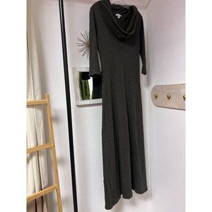 Standard James Perse  Long Sleeve Cowl Neck Long Sweater Dress Size 2